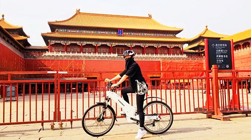 【日本語ガイド】チャリ散歩　750年の帝都北京散策　半日観光